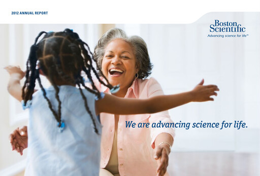 Thumbnail Boston Scientific Annual Report 2012