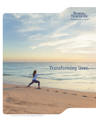 Thumbnail Boston Scientific Annual Report 2014