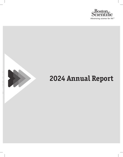 Thumbnail Boston Scientific Annual Report 2024