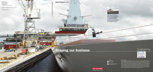 Thumbnail BAE Systems
 Annual Report 2006