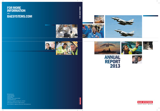 Thumbnail BAE Systems
 Annual Report 2013