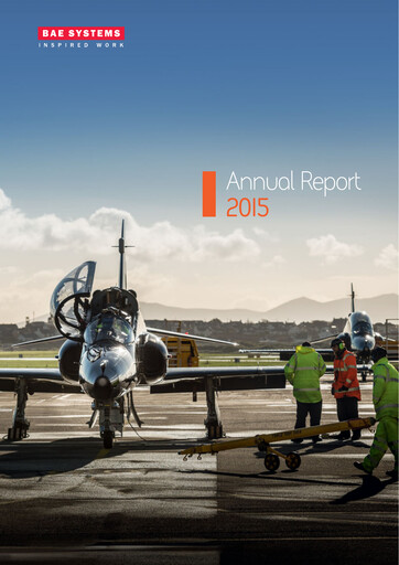 Thumbnail BAE Systems
 Annual Report 2015