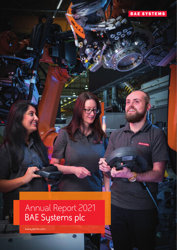 Thumbnail BAE Systems
 Annual Report 2021