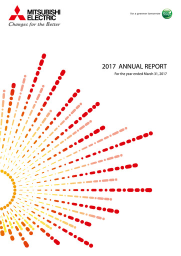 Thumbnail Mitsubishi Electric Annual Report 2017