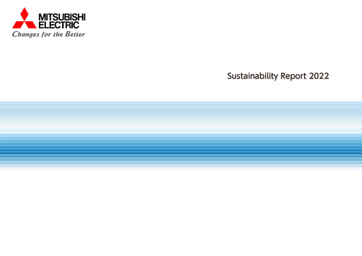 Thumbnail Mitsubishi Electric Sustainability Report 2022