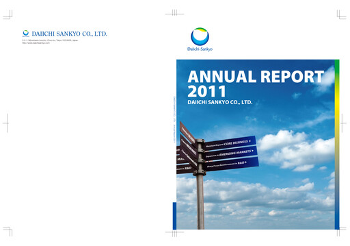 Thumbnail Daiichi Sankyō Annual Report 2011