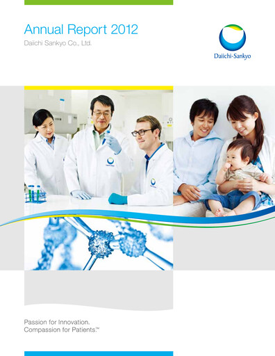 Thumbnail Daiichi Sankyō Annual Report 2012