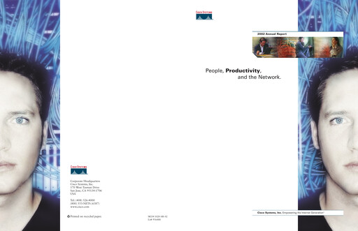 Thumbnail Cisco Annual Report 2002