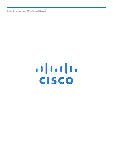 Thumbnail Cisco Annual Report 2014