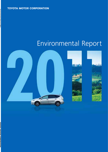 Thumbnail Toyota ESG Report 2011