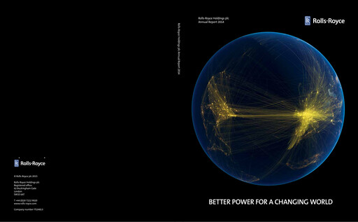 Thumbnail Rolls-Royce Holdings Annual Report 2014