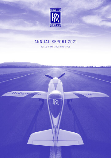 Thumbnail Rolls-Royce Holdings Annual Report 2021