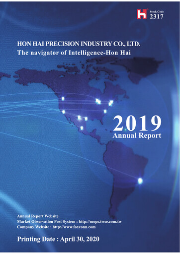 Thumbnail Foxconn (Hon Hai Precision Industry) Annual Report 2019