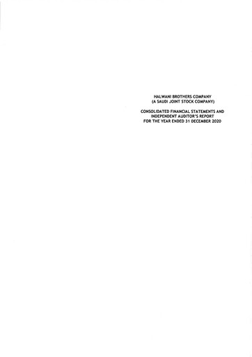 Thumbnail Halwani Bros Financial Statement 2020