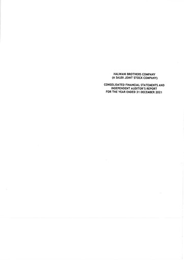 Thumbnail Halwani Bros Financial Statement 2021