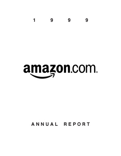 Thumbnail Amazon Rapport annuel 1999