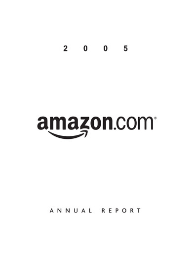 Thumbnail Amazon Rapport annuel 2005