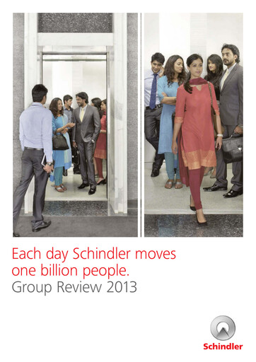 Thumbnail Schindler Group Annual Report 2013