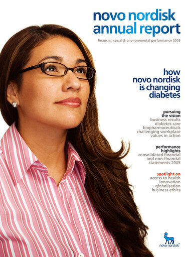 Thumbnail Novo Nordisk Annual Report 2005