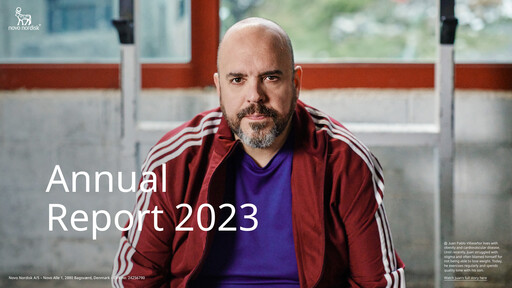 Thumbnail Novo Nordisk Annual Report 2023