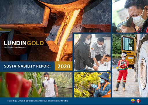 Thumbnail Lundin Gold Sustainability Report 2020