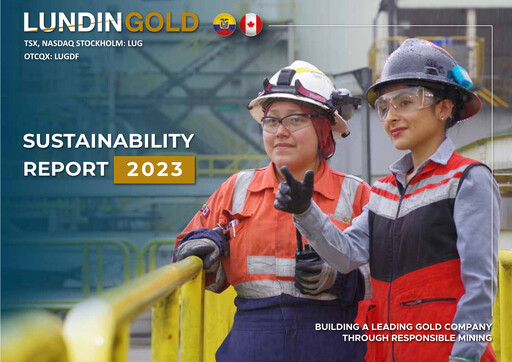 Thumbnail Lundin Gold Sustainability Report 2023