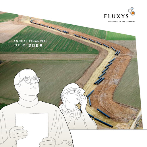 Thumbnail Fluxys Belgium Annual Report 2009