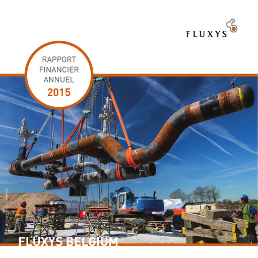 Thumbnail Fluxys Belgium Annual Report 2015
