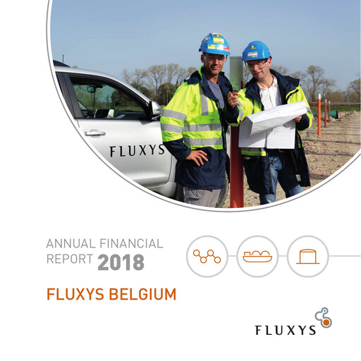 Thumbnail Fluxys Belgium Annual Report 2018
