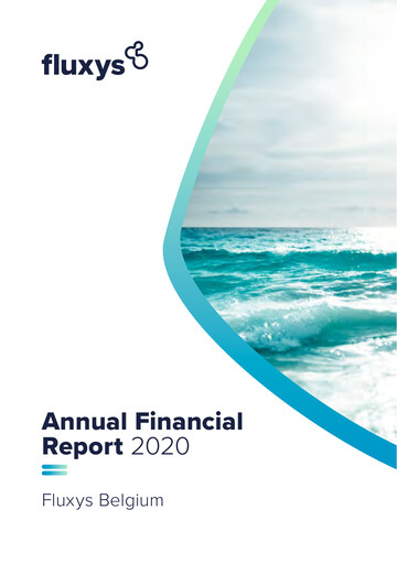 Thumbnail Fluxys Belgium Annual Report 2020