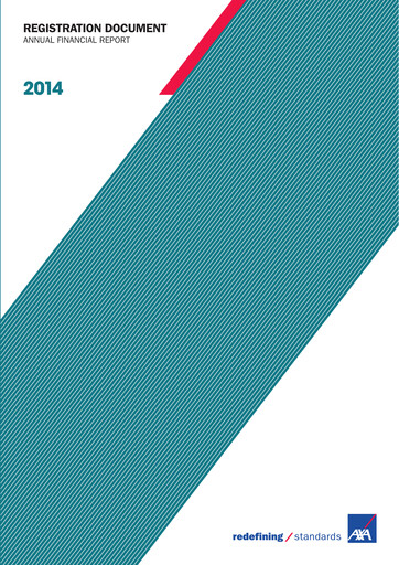 Thumbnail AXA Annual Report 2014