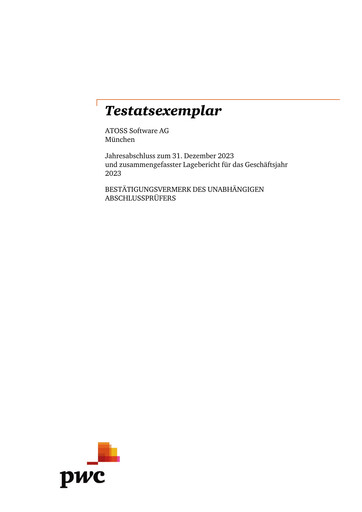 Thumbnail Atoss Financial Statement 2023