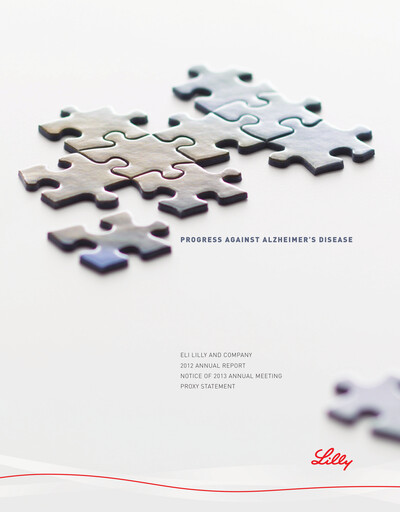 Thumbnail Eli Lilly Annual Report 2012