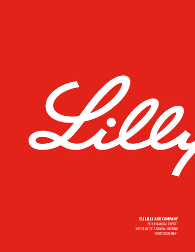 Thumbnail Eli Lilly Annual Report 2016