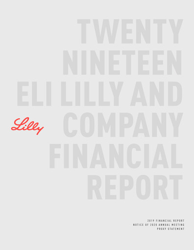 Thumbnail Eli Lilly Annual Report 2019