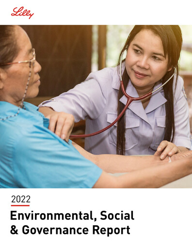 Thumbnail Eli Lilly ESG Report 2022