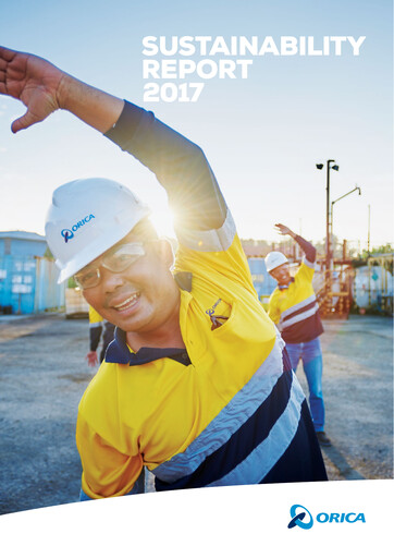 Thumbnail Orica Sustainability Report 2017