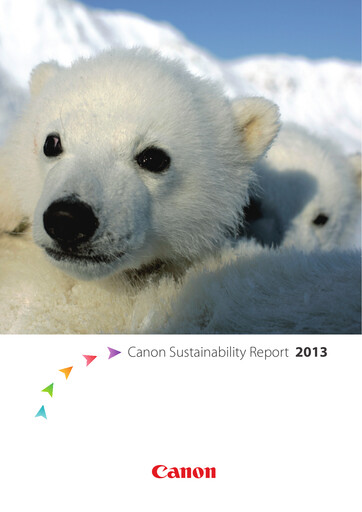 Thumbnail Canon Sustainability Report 2013