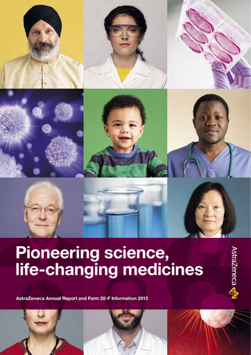 Thumbnail AstraZeneca Annual Report 2013