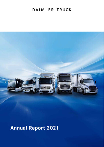 Thumbnail Daimler Truck Annual Report 2021