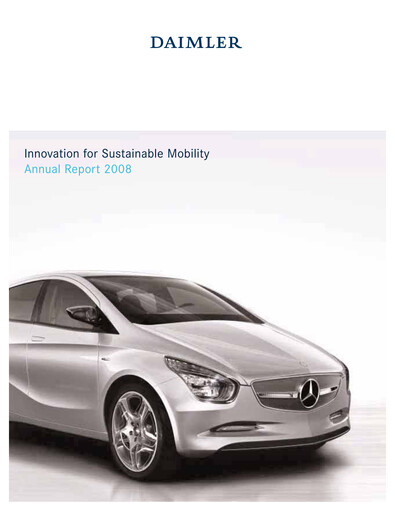 Thumbnail Mercedes-Benz Annual Report 2008