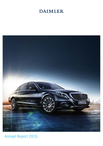 Thumbnail Mercedes-Benz Annual Report 2013