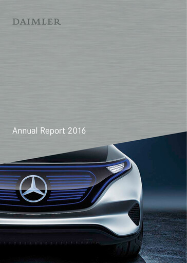 Thumbnail Mercedes-Benz Annual Report 2016