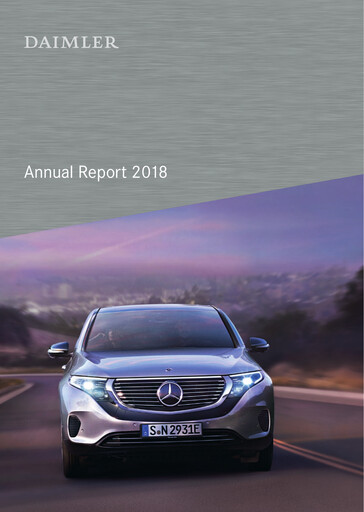 Thumbnail Mercedes-Benz Annual Report 2018