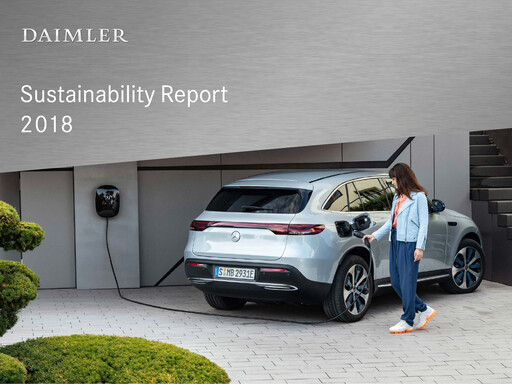 Thumbnail Mercedes-Benz Sustainability Report 2018