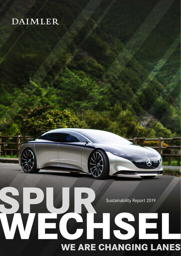 Thumbnail Mercedes-Benz Sustainability Report 2019