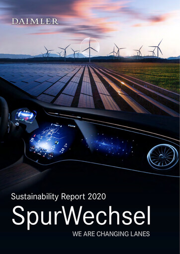 Thumbnail Mercedes-Benz Sustainability Report 2020