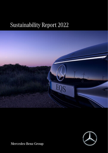 Thumbnail Mercedes-Benz Sustainability Report 2022