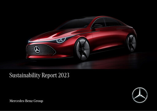 Thumbnail Mercedes-Benz Sustainability Report 2023