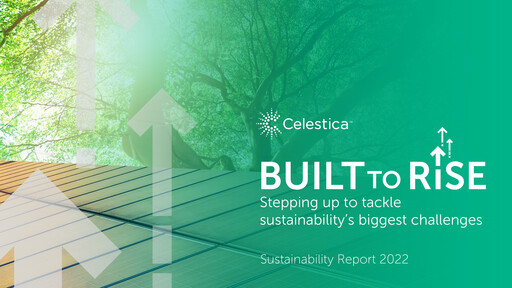 Thumbnail Celestica Sustainability Report 2022
